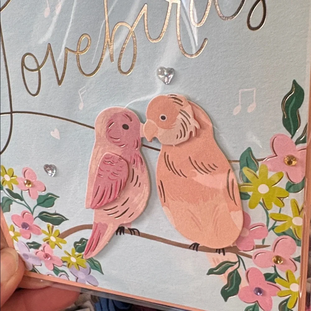 🆕Papyrus “Lovebirds” Couples Card